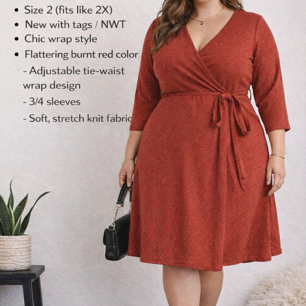 Torrid Women's Red and Orange Casual-dresses